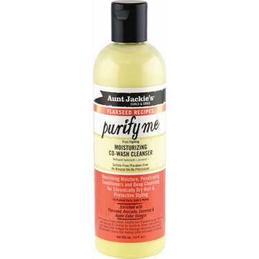 Aunt Jackie’s Purify Me Co-Wash Cleanser – 12 fl oz - ANNS BEAUTY SUPPLY